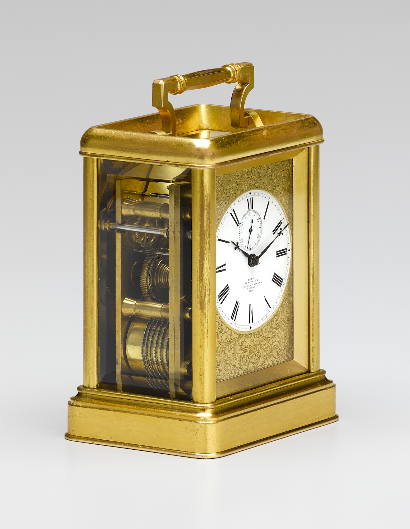 Dent, London antique carriage clock Tobias Birch