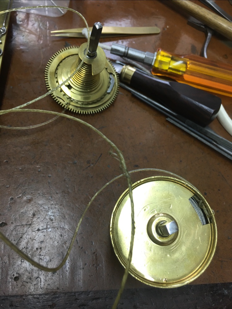 Antique clock repairs, servicing and restoration.