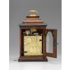 Samuel Watson walnut table clock back